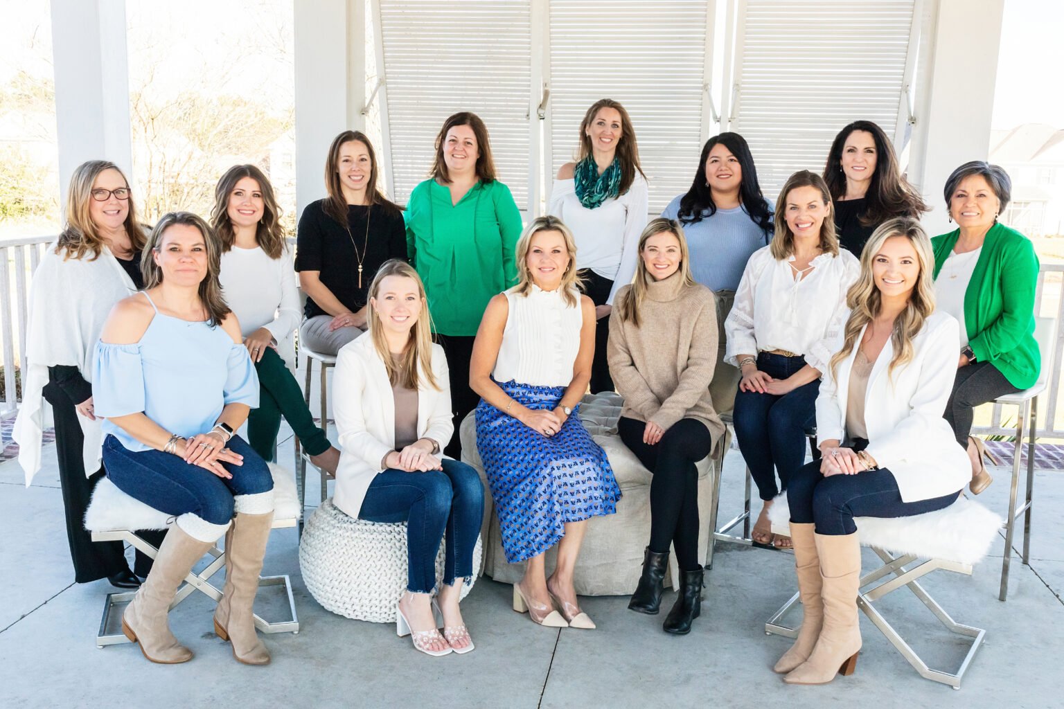 Team branding photography