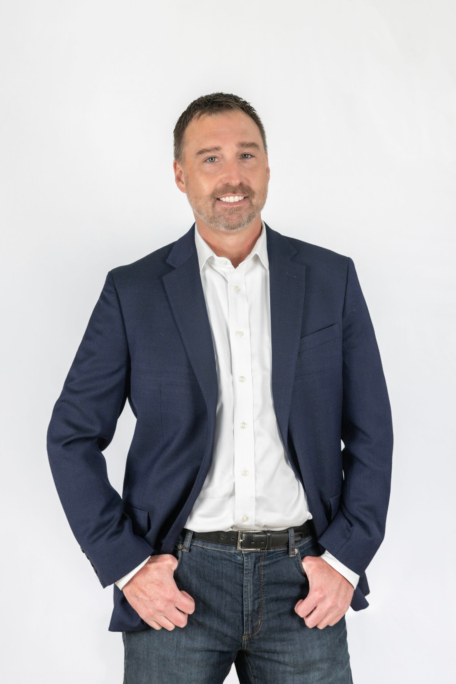 Modern business headshot